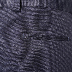 Harry Brown Trousers in Blue Texture