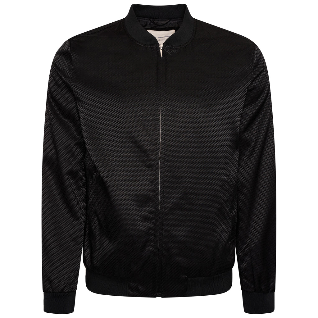 Sawyers + Hendricks Bomber Jacket in Black