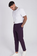 Load image into Gallery viewer, Pamplona Harry Brown Trouser in Purple RRP £80
