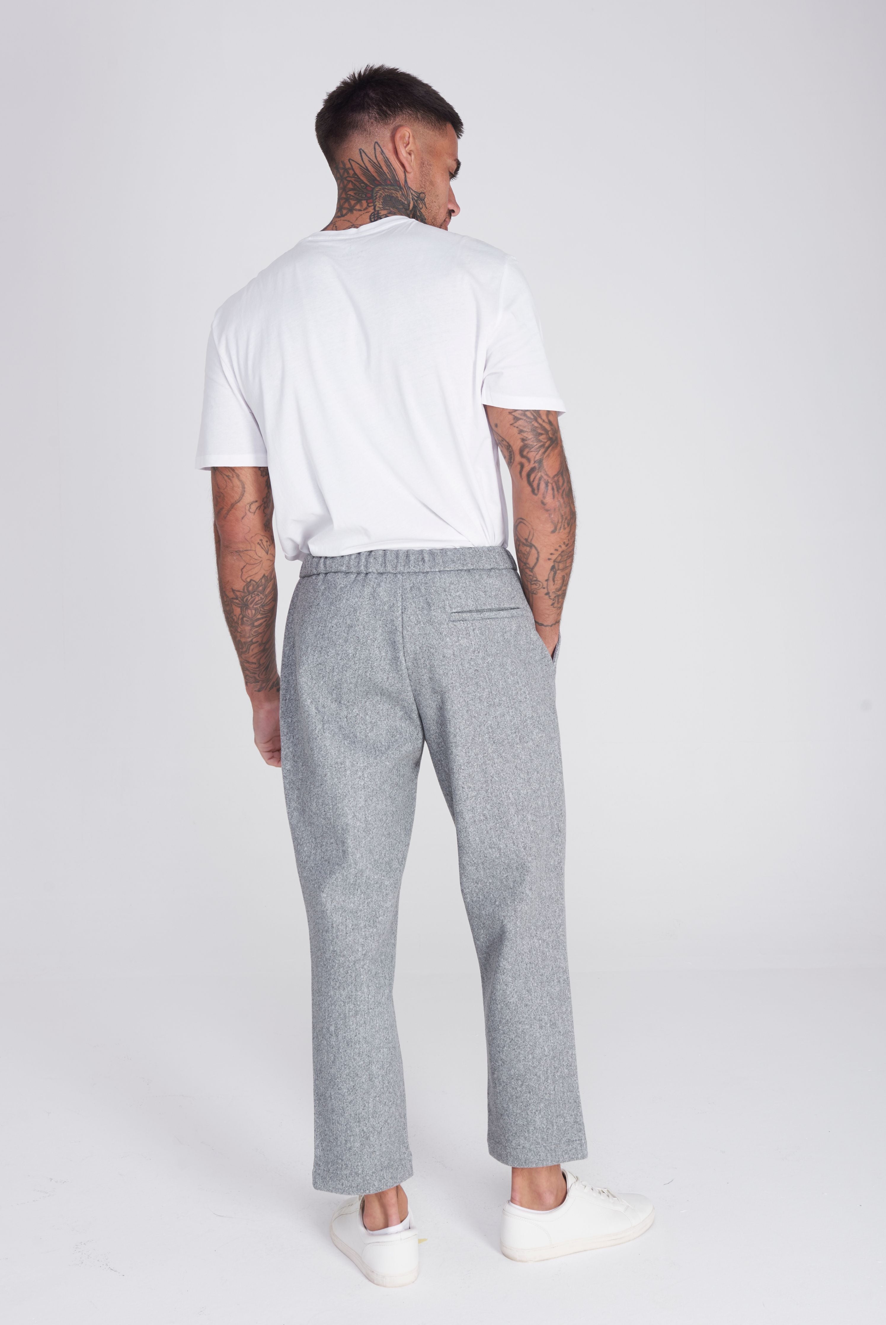 Barcelona Harry Brown Trouser in Grey RRP £80