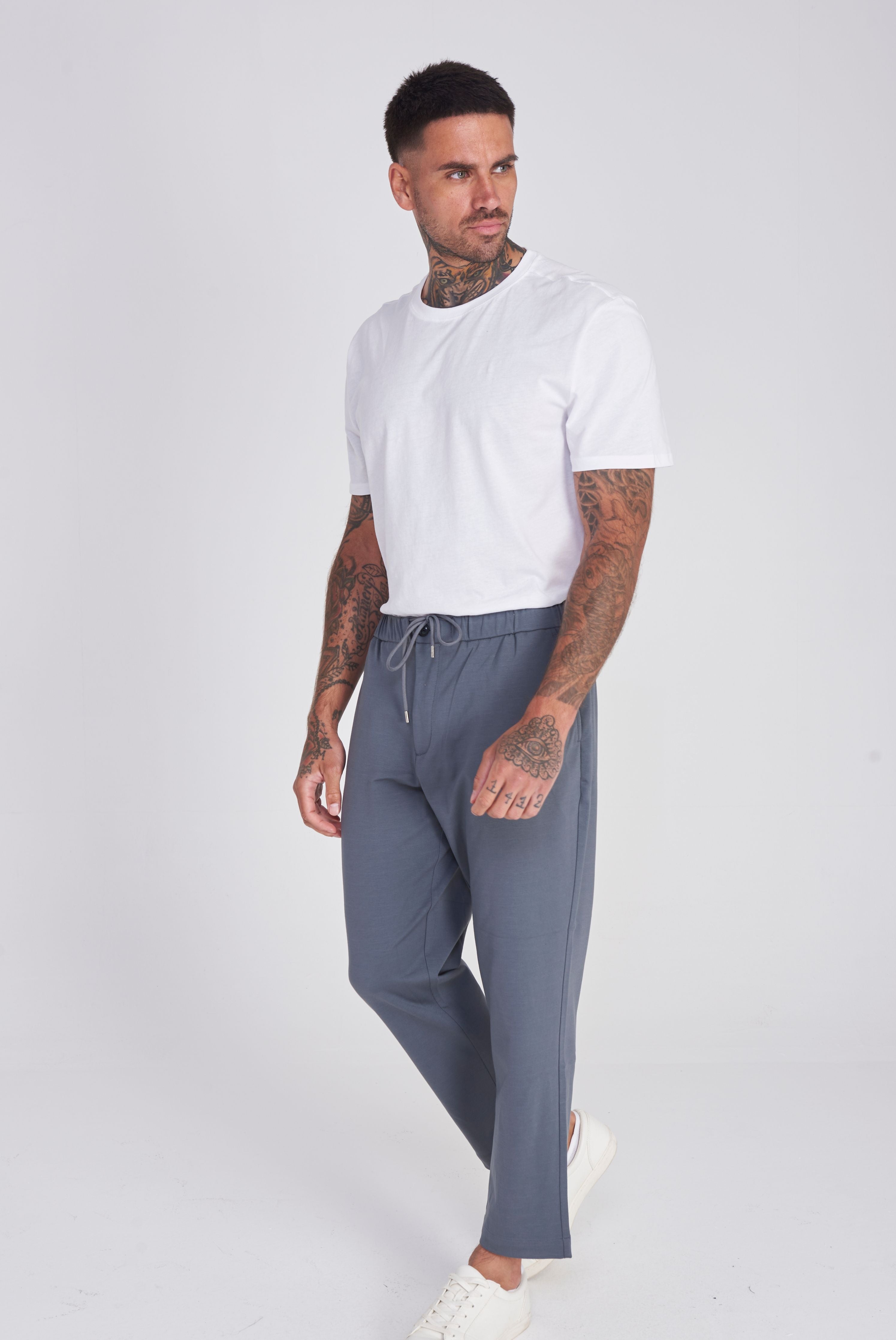 Gijon Harry Brown Trouser in Charcoal RRP £80