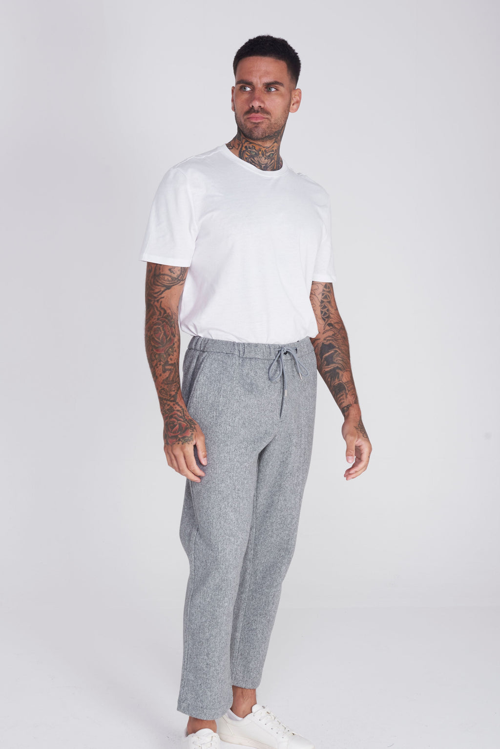 Barcelona Harry Brown Trouser in Grey RRP £80
