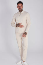 Load image into Gallery viewer, Gisborne Cotton Trouser in Oatmeal RRP £80
