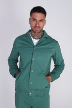 Load image into Gallery viewer, Cadiz Shacket Cotton Jacket in Green RRP £110
