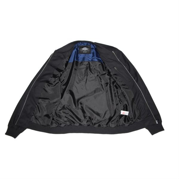 Harry Brown Black Smart Casual Bomber Jacket