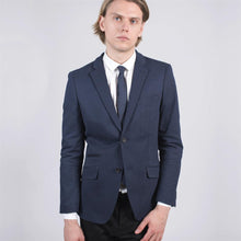 Load image into Gallery viewer, Harry Brown Blue Viscose Blend Tailored Blazer
