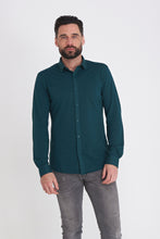 Load image into Gallery viewer, Harry Brown Pique Shirt in Pine RRP £80
