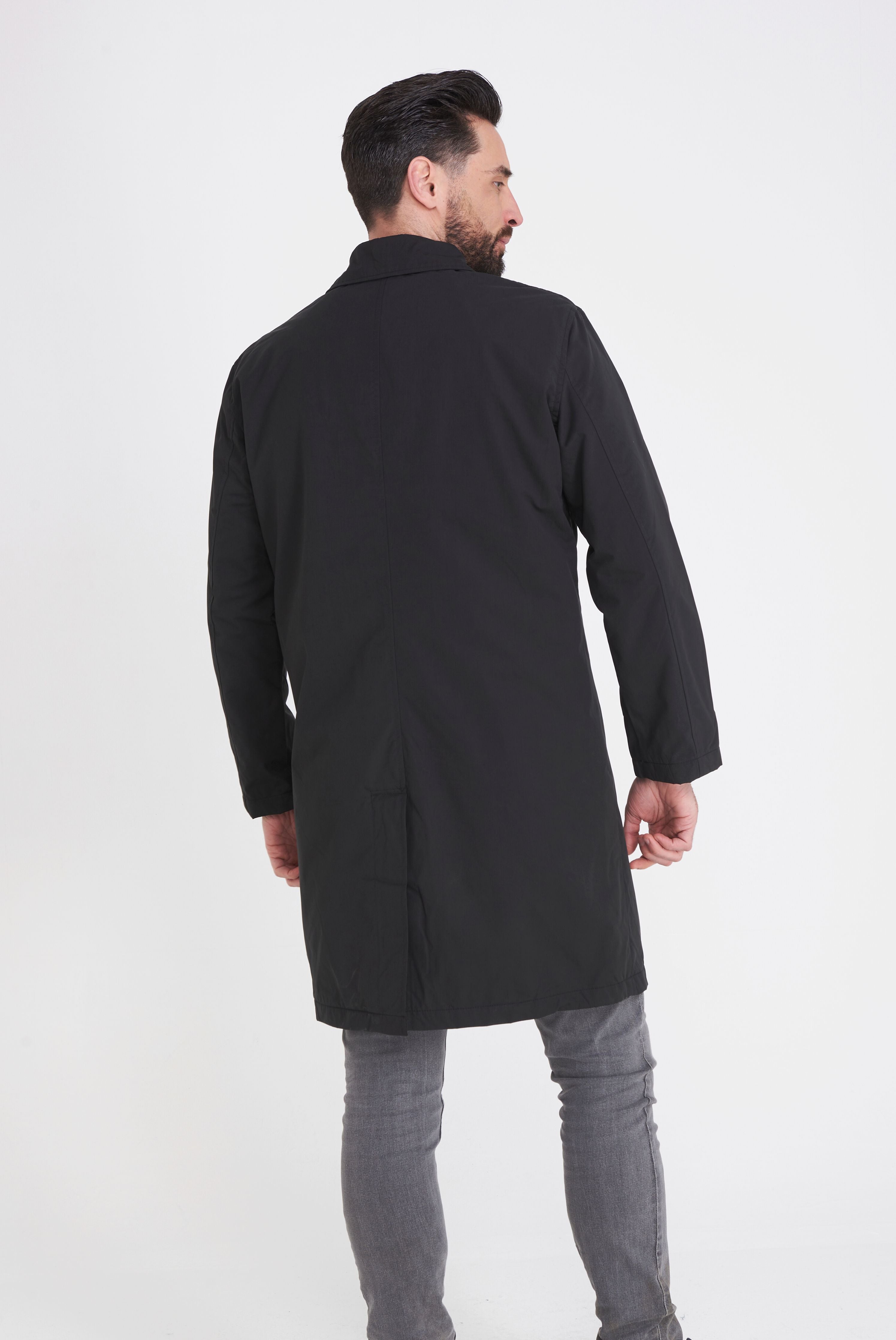 Carter & Jones Black Rain Coat RRP £129