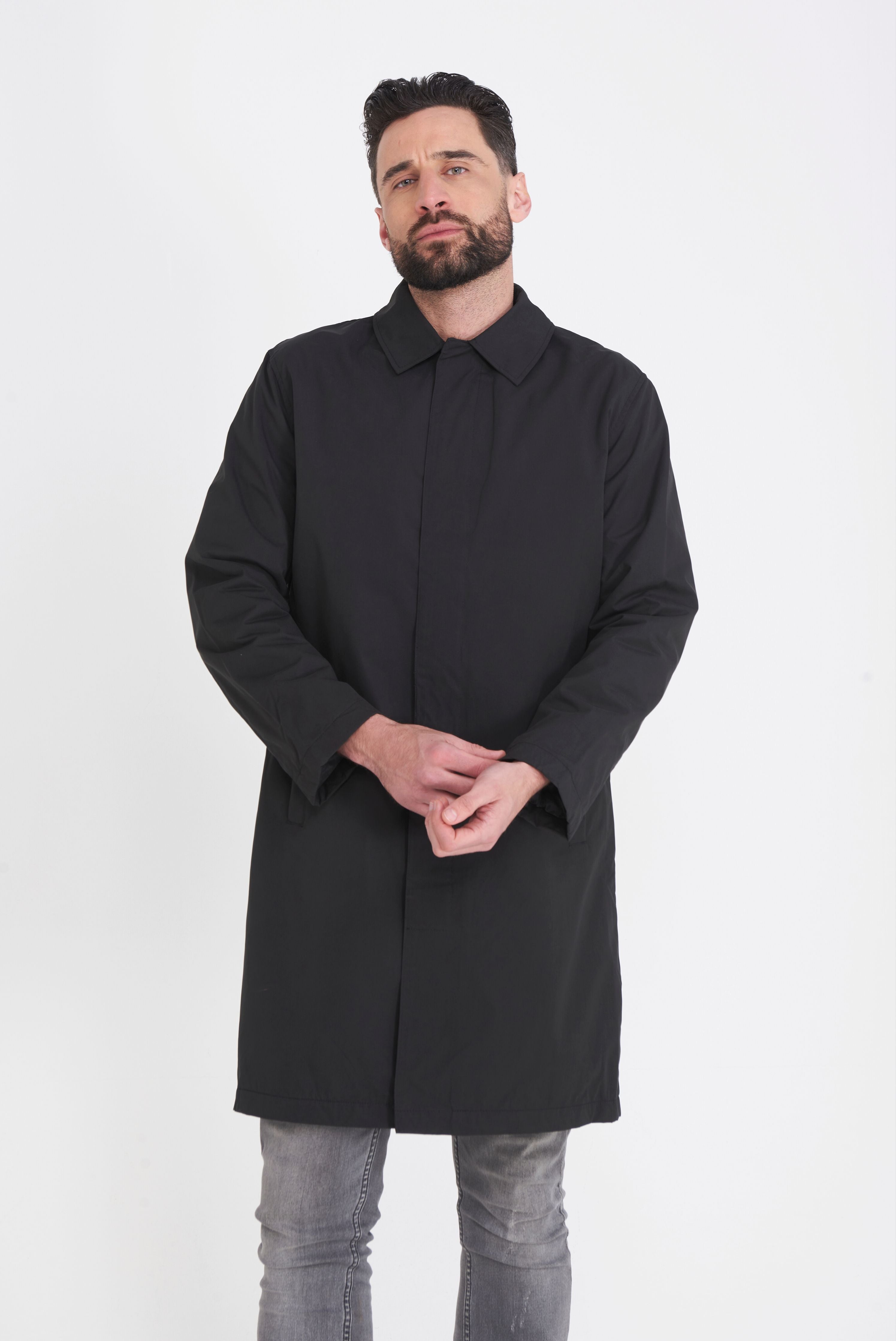 Carter & Jones Black Rain Coat RRP £129