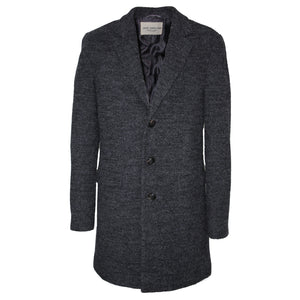 Sawyers + Hendricks Charcoal Wool Overcoat