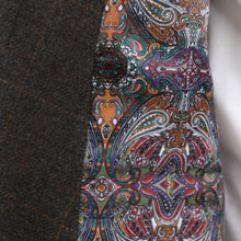Load image into Gallery viewer, Harry Brown Brown Check Wool Blend Waistcoat
