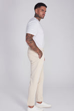 Load image into Gallery viewer, Gisborne Cotton Trouser in Oatmeal RRP £80
