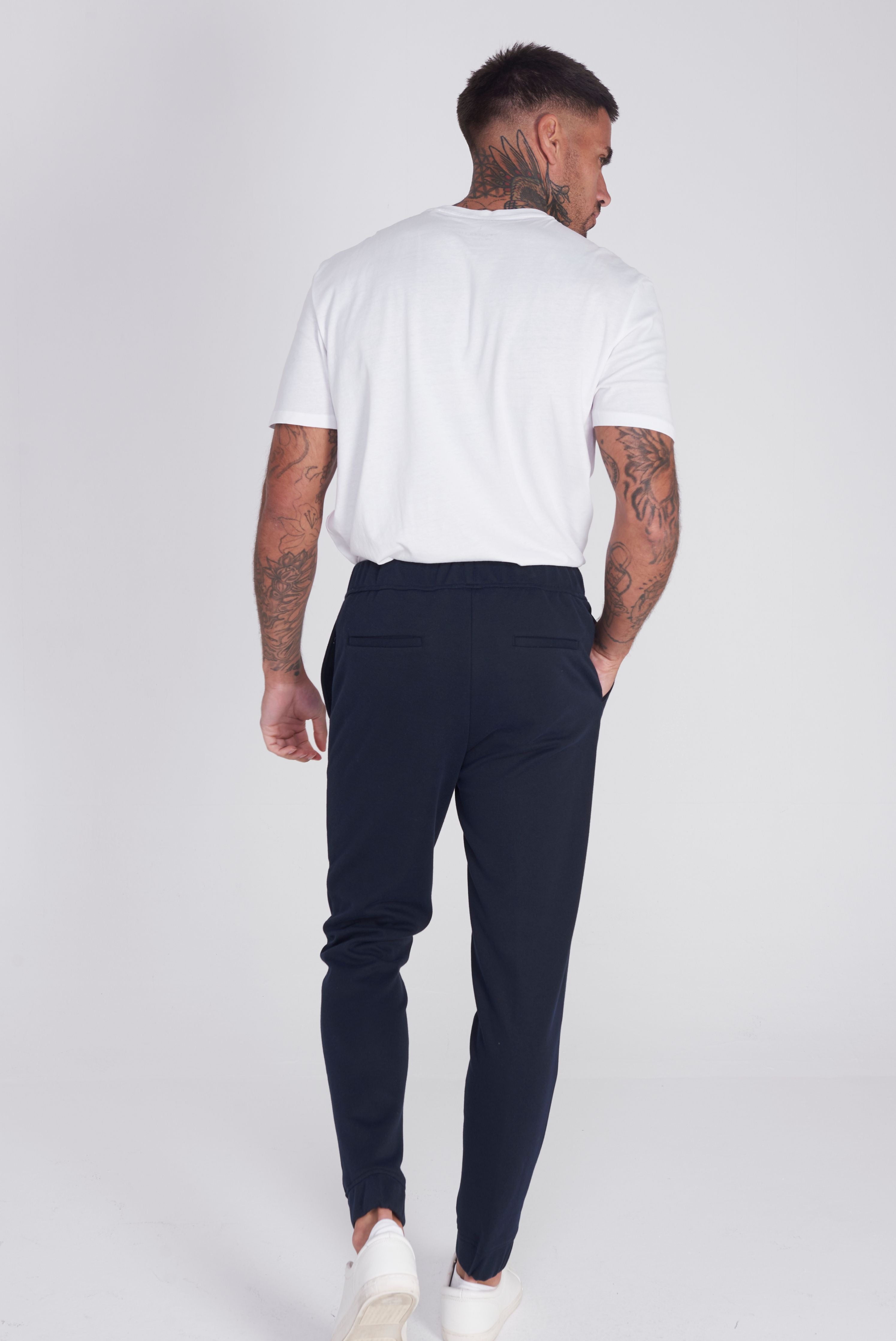 Rimini Cotton Trouser in Navy RRP £80