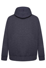 Load image into Gallery viewer, Grey Hawk Cotton Fleece Lined Zipped Hoodie in Navy RRP £65.99
