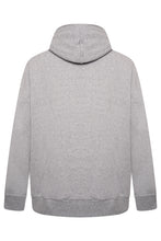 Load image into Gallery viewer, Grey Hawk Cotton Fleece Lined Zipped Hoodie in Light Grey
