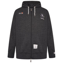 Load image into Gallery viewer, Grey Hawk Cotton Fleece Lined Zipped Hoodie Extra Tall in Charcoal RRP £65.99
