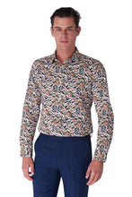 Load image into Gallery viewer, HUGO Floral &amp; Animal Contrast Print Shirt RRP £80
