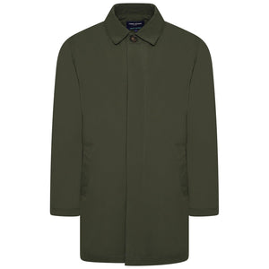Harry Brown Olive Single Breasted Trench Coat RRP 99