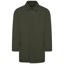 Load image into Gallery viewer, Harry Brown Olive Single Breasted Trench Coat RRP 99
