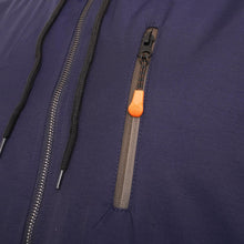 Load image into Gallery viewer, Grey Hawk Water Resistant Cotton Zip Hooded Jacket in Navy RRP £160

