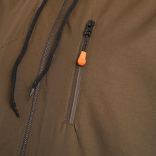 Load image into Gallery viewer, Grey Hawk Water Resistant Cotton Zip Hooded Jacket in Olive RRP £160
