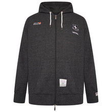 Load image into Gallery viewer, Grey Hawk Cotton Fleece Lined Zipped Hoodie in Charcoal RRP £65.99
