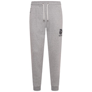 Grey Hawk Cotton Tracksuit Bottoms Extra Tall in Light Grey RRP £47.77