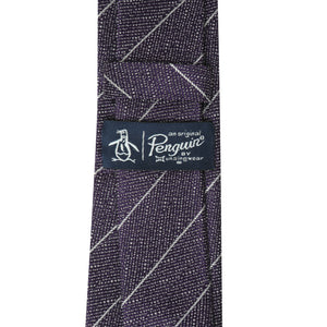 PenguinSilk Purple Tie